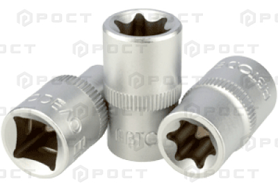 головка торцевая TORX E24 (1/2 ) (АвтоDело)