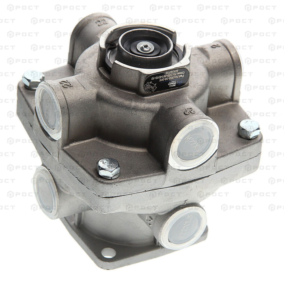 Купить запчасть ГТК (главный тормозной кран 2-х секционный) для ЗИЛ ...