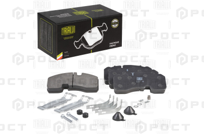 Колодки тормозные дисковые (к-кт) для BPW, MAN, MB, SAF (29165) TRIALLI