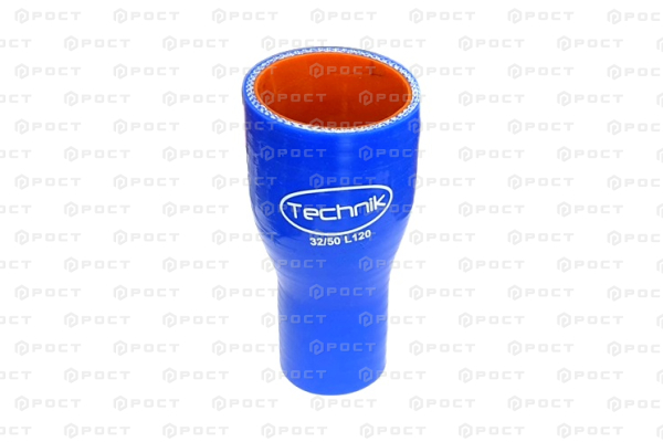 Патрубок переходной D=20/25, L=100 силикон (Technik)